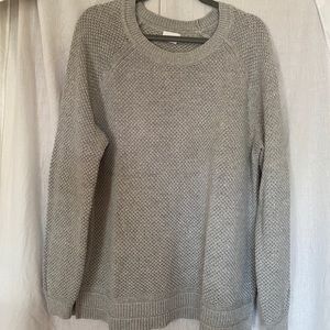 Old Navy gray cotton sweater
